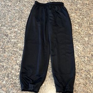 Youth black baseball pants. Size L.